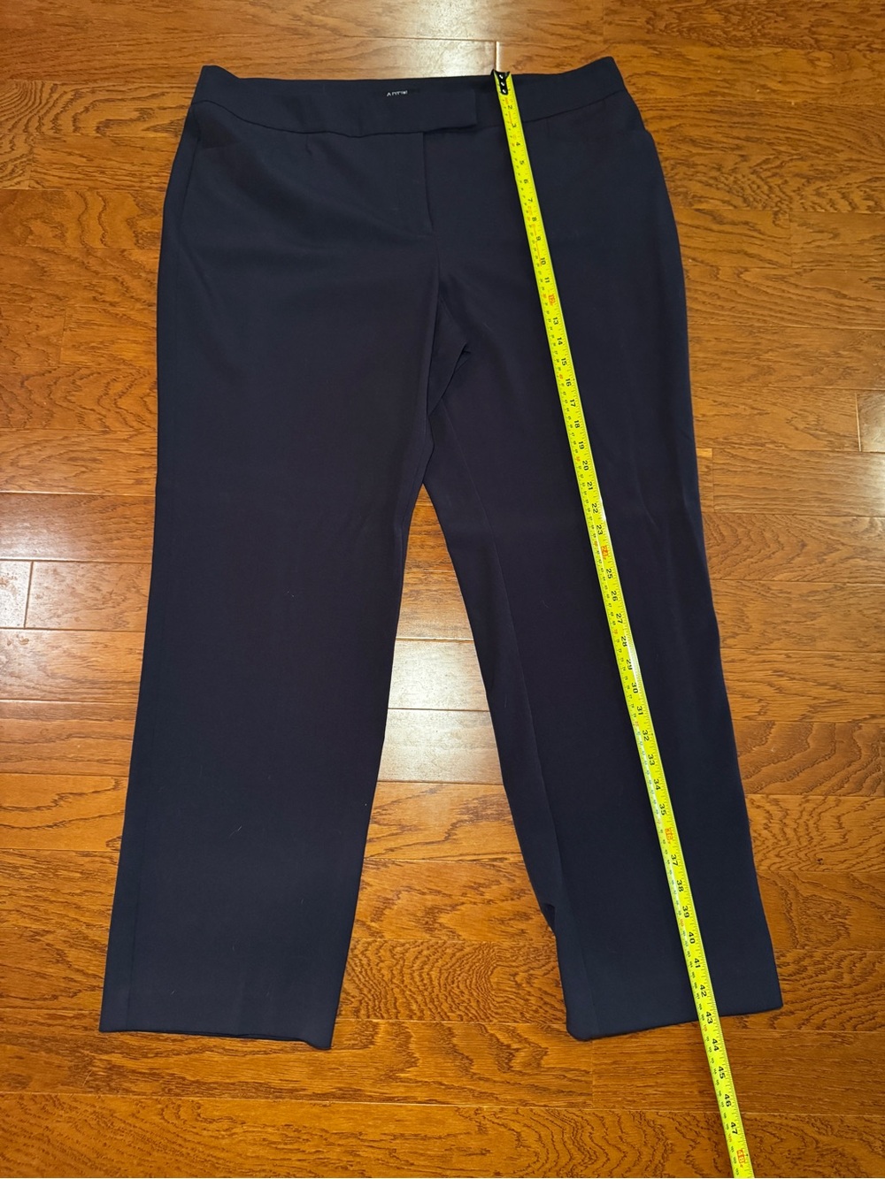 Apt. 9 | Women’s Plus Navy Straight Leg Dress Pants 18W - Picture 6 of 9